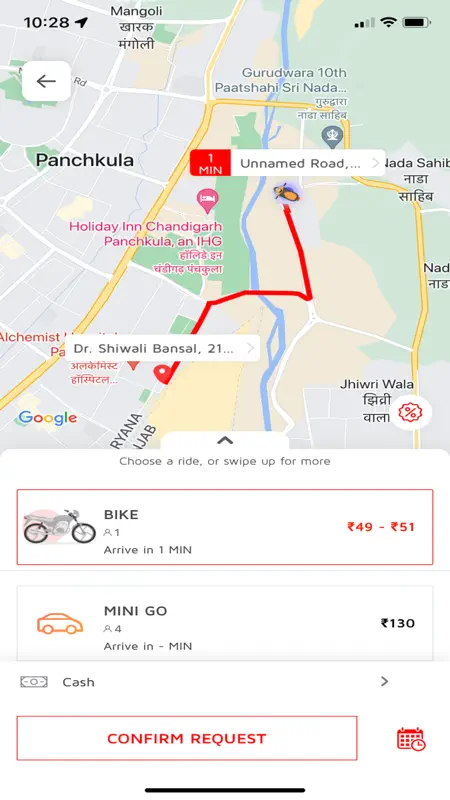 Peindia Cabs screenshot 5 of 9
