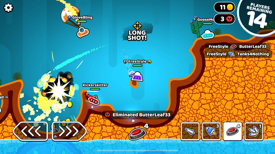 #4. Rocket Bot Royale (macOS) От: Winterpixel Games Inc
