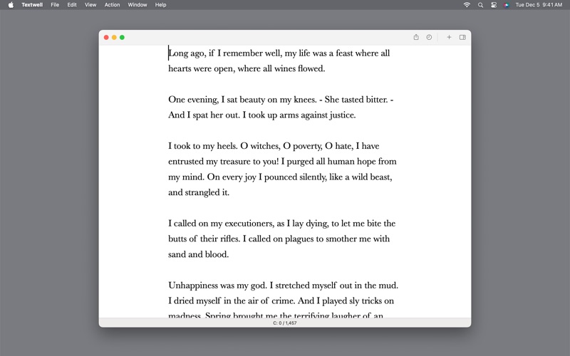 Screenshot #1 pour Textwell