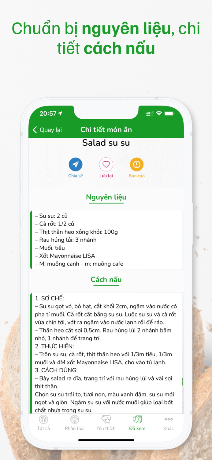 Món chay mỗi ngày