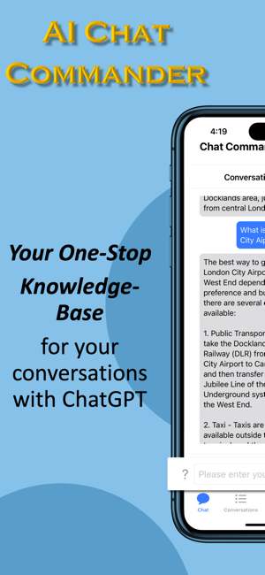 ‎AI Chat Commander - GPT Screenshot