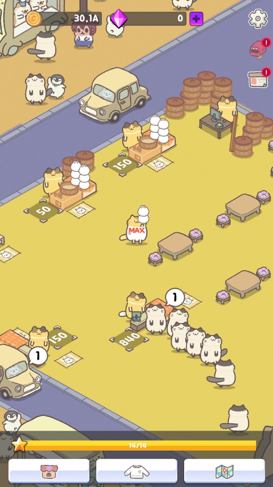 #2. Lazy Cat Shop (iOS) 由: dae woong PARK