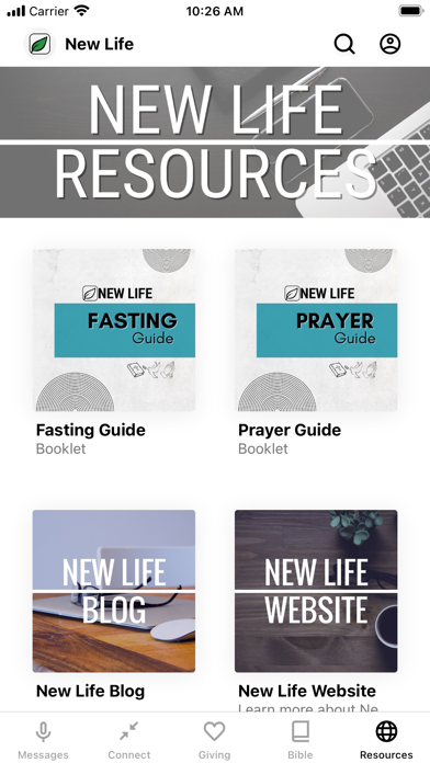 ND New Life Church Screenshot