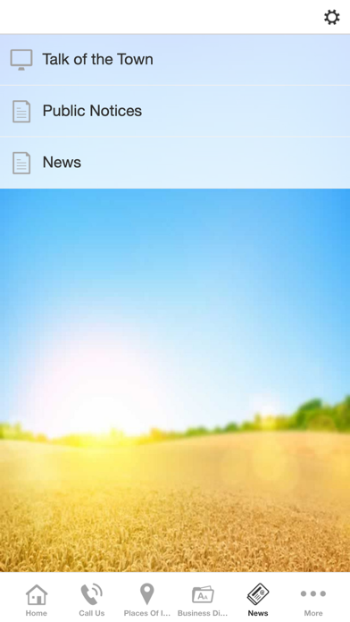 Town of Vermilion App Screenshot