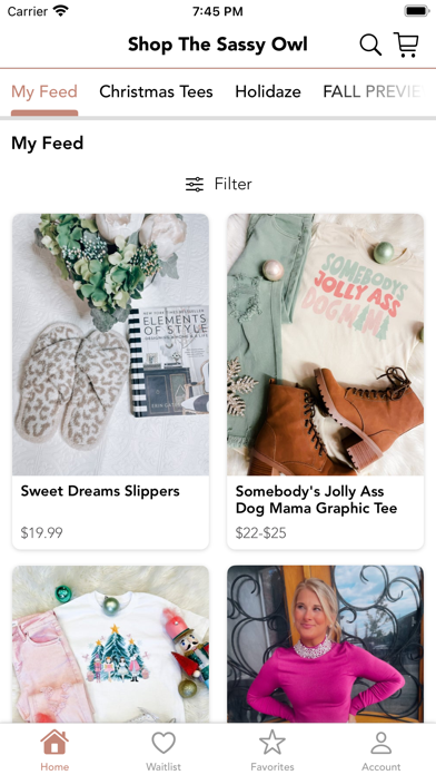 Shop The Sassy Owl Screenshot