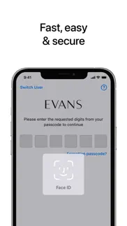 evans card iphone screenshot 4