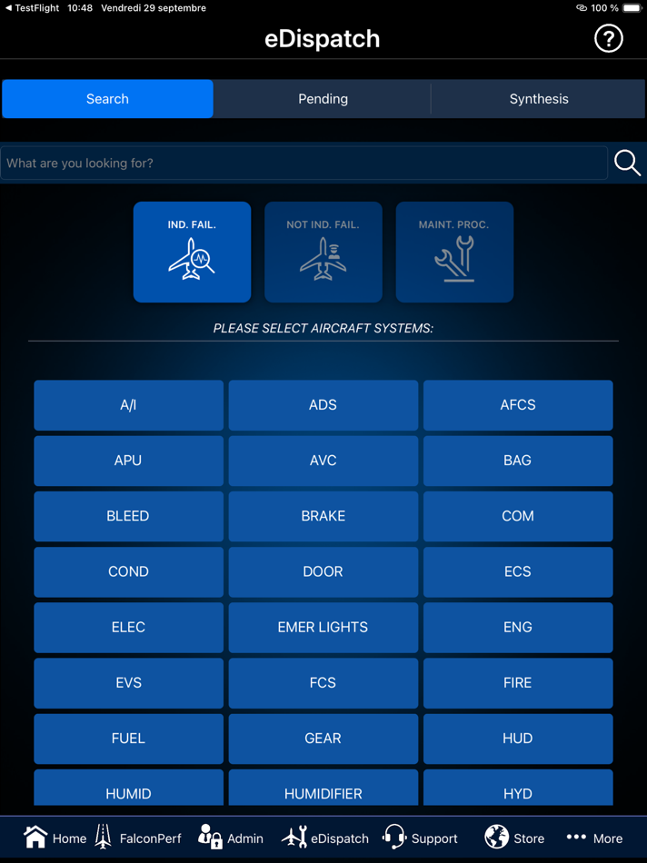 #2. Falcon eDispatch (iOS) 由: Dassault Aviation