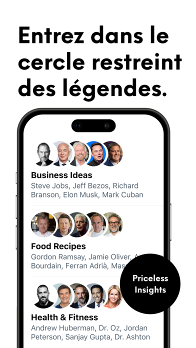 Screenshot #2 pour Circles: Chat with Legends