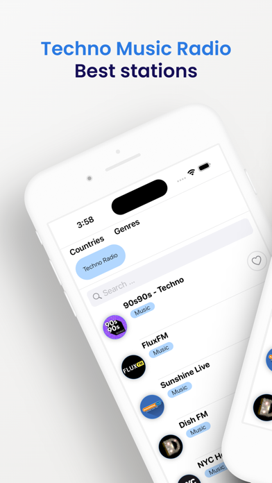 Techno Music Radio Stations FMのおすすめ画像1