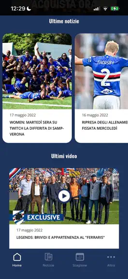 Game screenshot U.C. Sampdoria App Ufficiale hack
