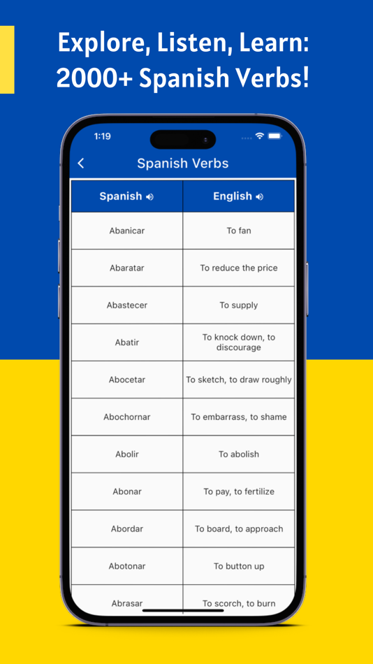 #2. Spanish Verbs App (iOS) 由: Valaji Global