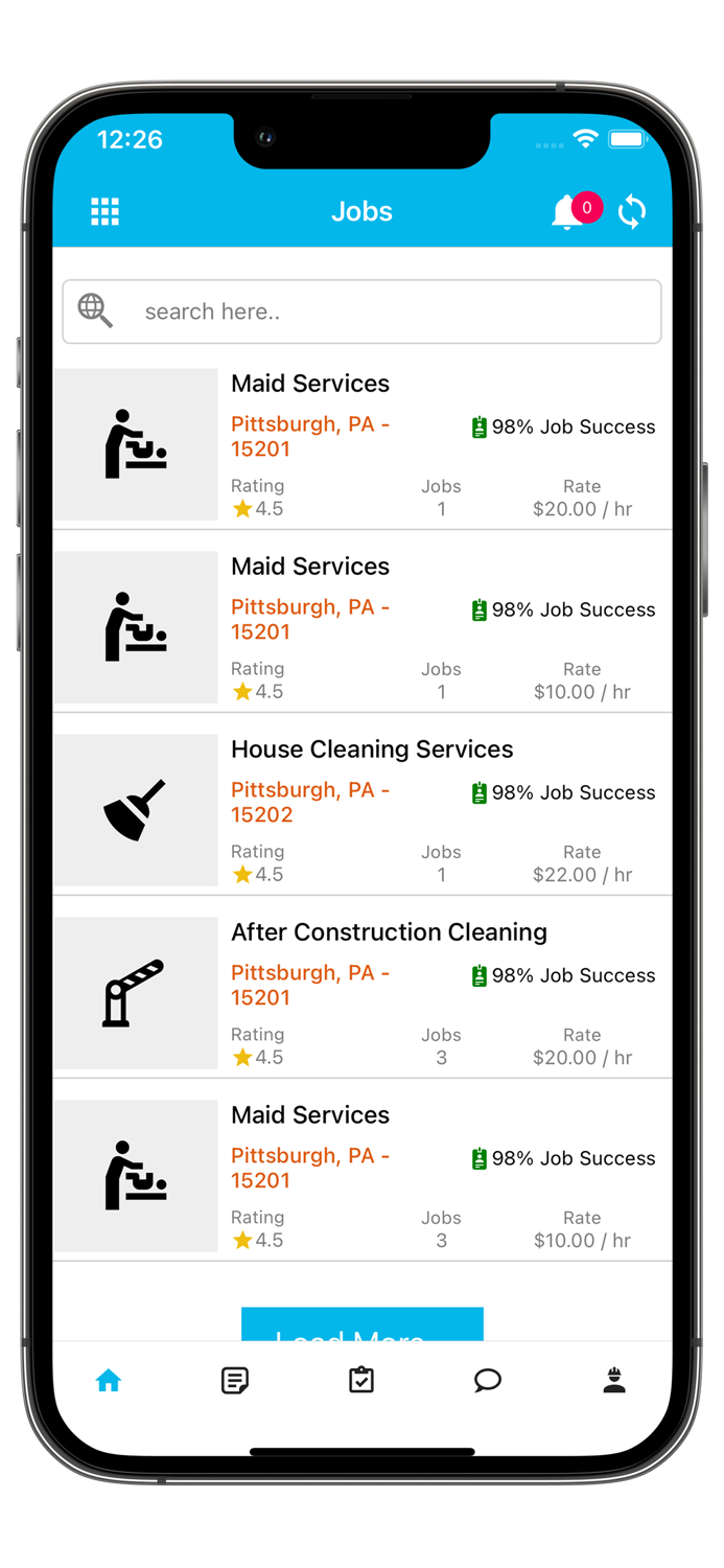 Kleancor Cleaning Service App
