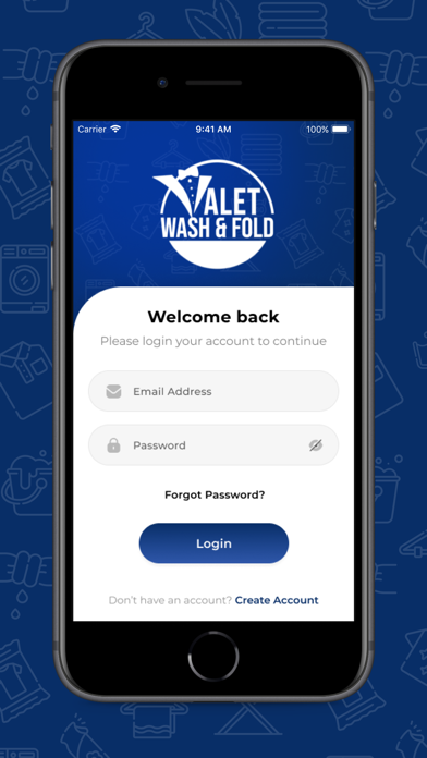Valet Wash & Fold Screenshot
