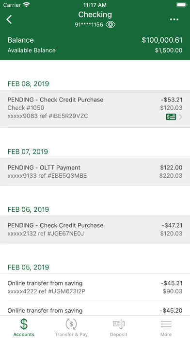 Sharon Bank Mobile Screenshot