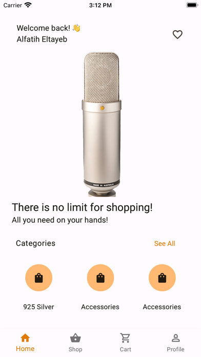 Screenshot 2 of Gifty Store App