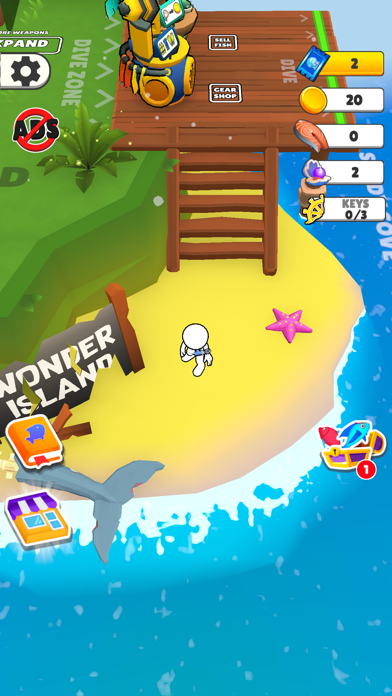 Screenshot #3 pour Diver Hero