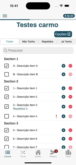 Game screenshot ExME - Trocar Cromos hack