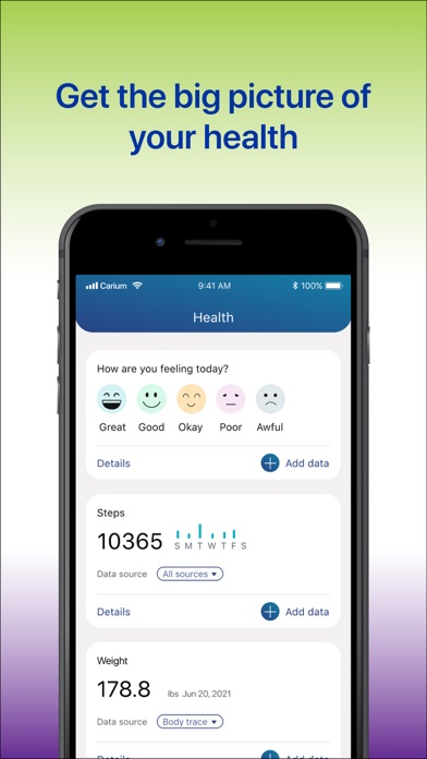 IMatter Health Screenshot