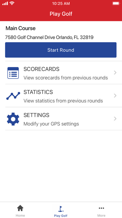 Golf Reid Park Screenshot