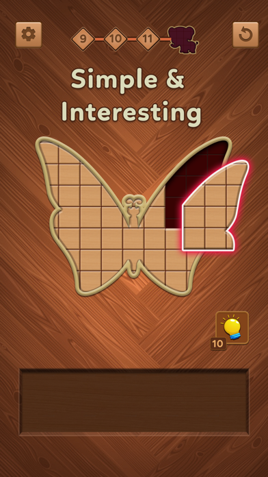 Screenshot #2 pour Jigsaw Wood Block