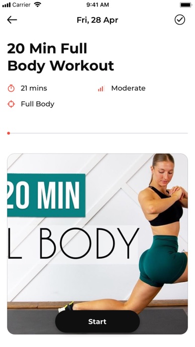 Screenshot #3 pour BodyFlxx Fitness