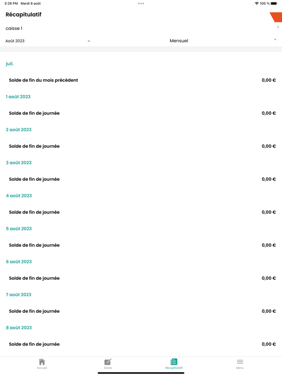 Screenshot #6 pour E-ZdeCaisse