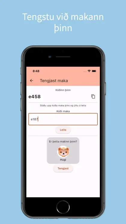 Screenshot 4 di 5 di Vala barnanöfn
