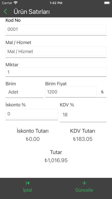 FaturaTurka: PlanetTaxFree Screenshot