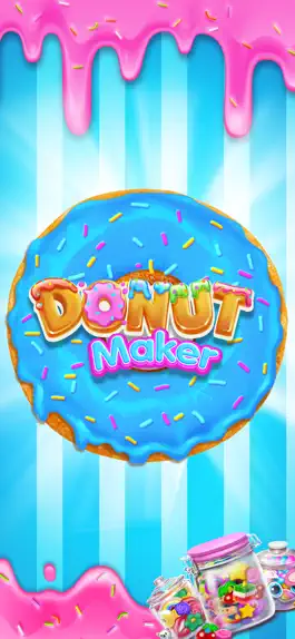Game screenshot Donut Maker - Cooking Chef Fun mod apk