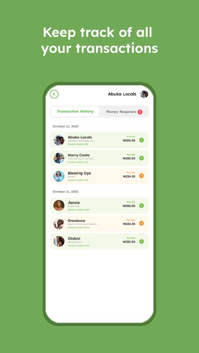 Spark - Social Transaction App Screenshot