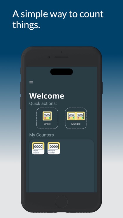 Kazoeru: tally counter