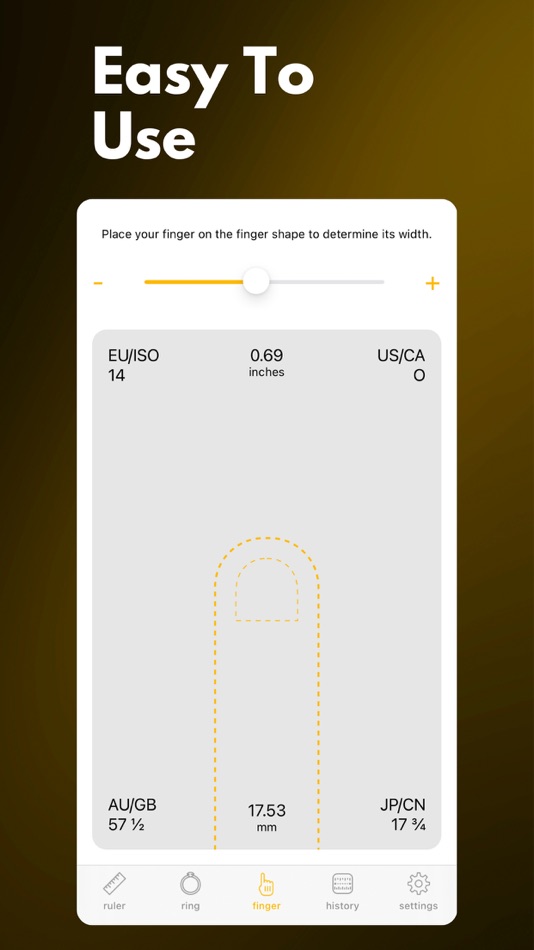 #3. Ring Sizer+ (iOS) By: Arda Sen