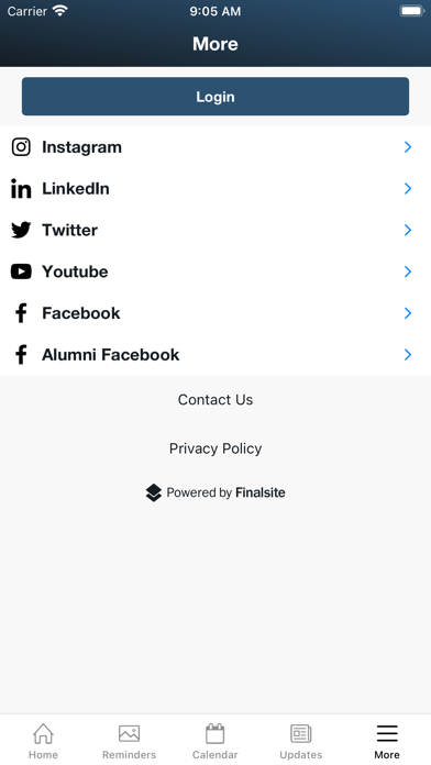 American School of The Hague Screenshot