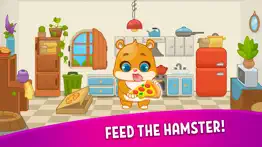 hamster house: cute mini games iphone screenshot 2