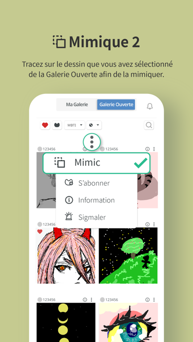 Mimicle-L'émotion et le dessin Screenshot