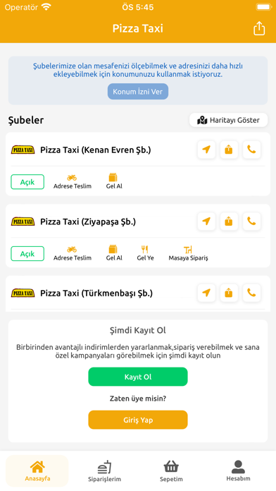 Pizza Taxi Tr Screenshot