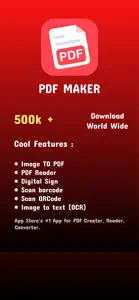 PDF Maker - img to pdf screenshot #1 for iPhone