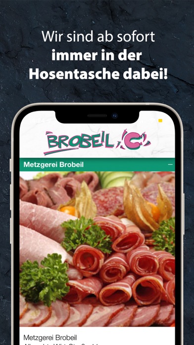 Metzgerei Brobeil Screenshot