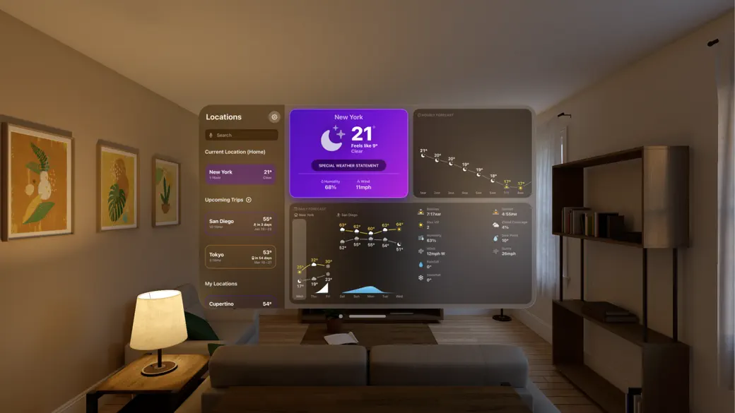 Mercury Weather screenshot 1