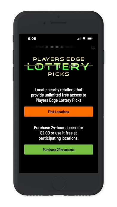Players Edge Lottery Picks Screenshot