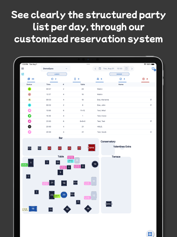 Eveve iPad screenshot 1 - Productivity app