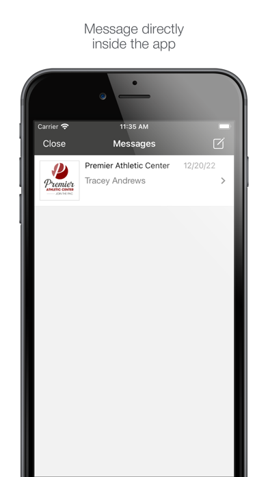 Premier Athletic Center Screenshot