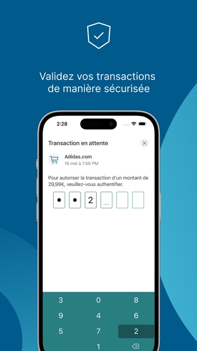 Screenshot #2 pour Worldline Authenticator