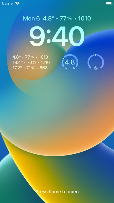 Weather Station Comfort Screenshot