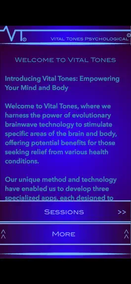 Game screenshot Vital Tones Psychological apk