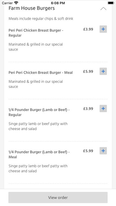 Farm House Peri Peri, Richmond Screenshot