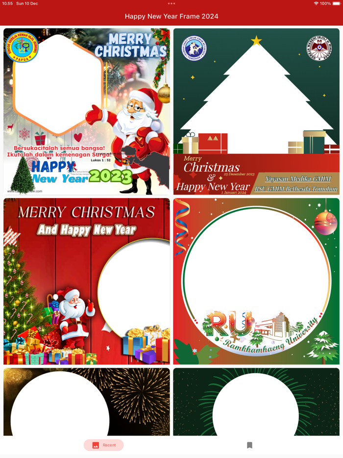 Happy New Year Frame 2024