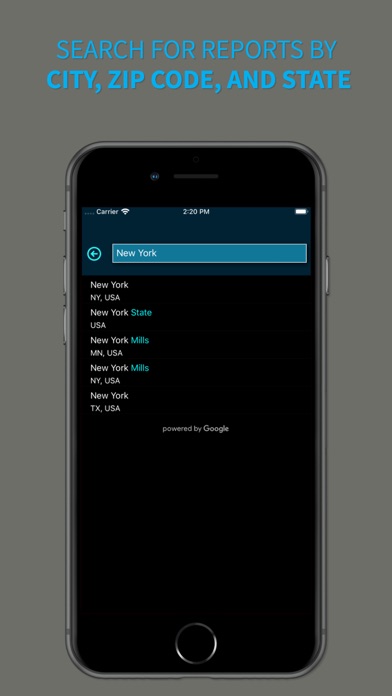 BlackOut : Social Advisory App Screenshot