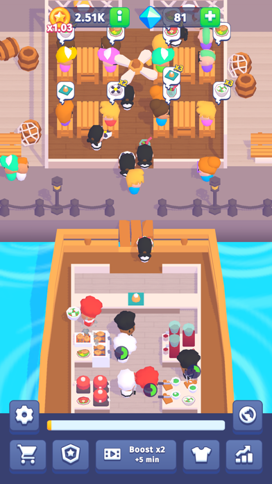 Snack Shack -Restaurant Empire Screenshot