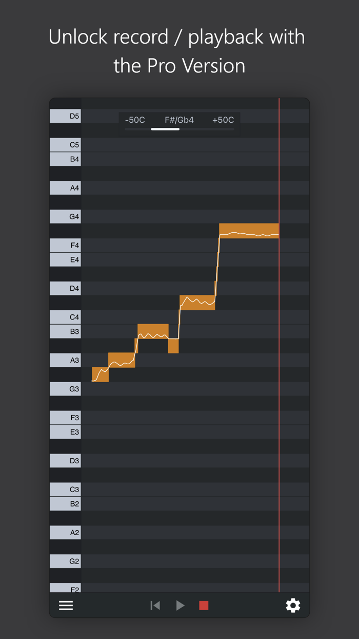 Nail the Pitch - Vocal Monitor